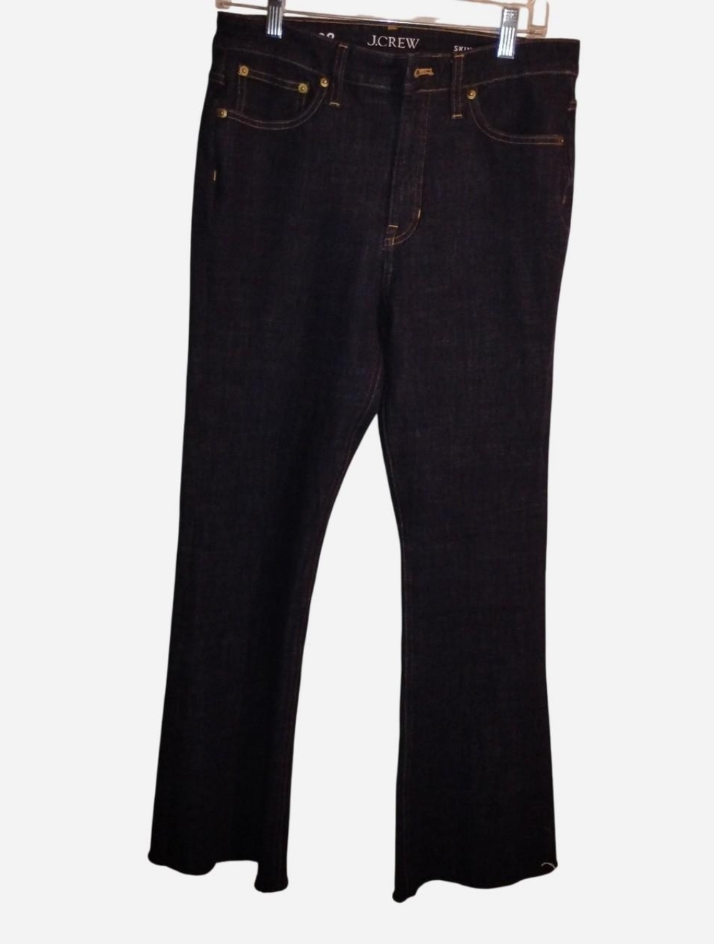 J.Crew Skinny Flare Jeans - Size 28 _ Dark Wash